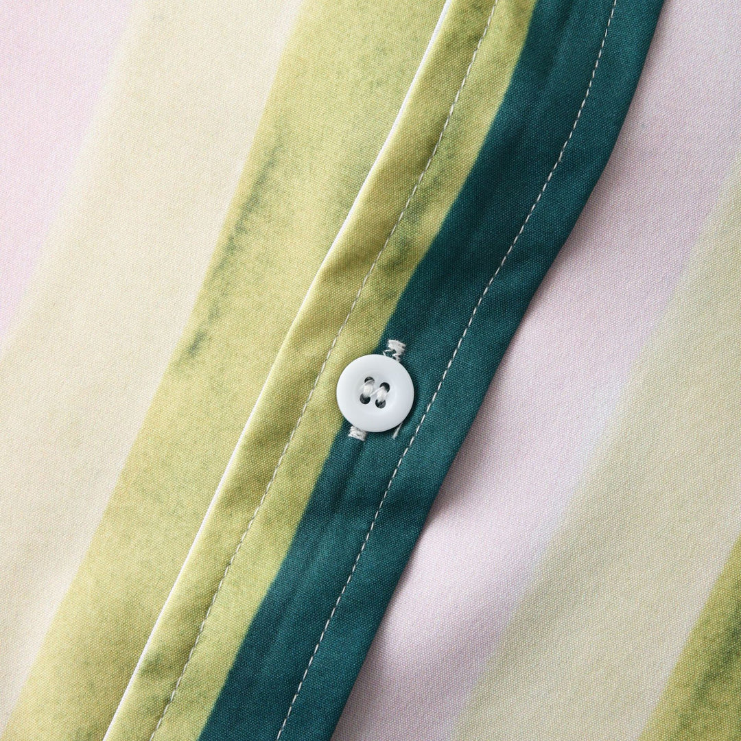 Damen Langarmhemd mit buntem Streifenmuster und modernem Schnitt EB