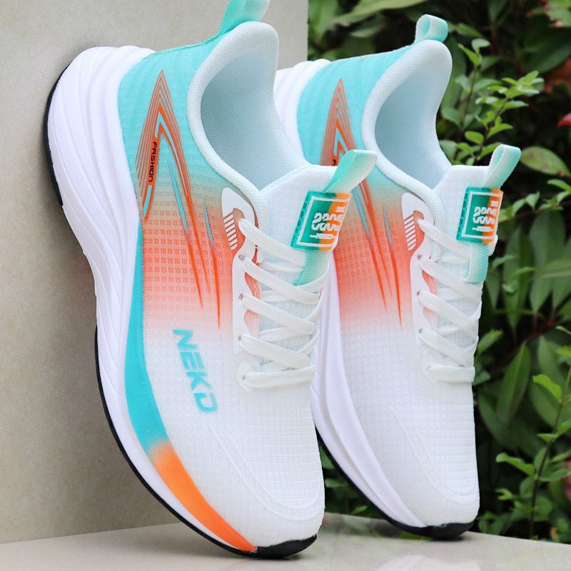 Damen Sportliche Laufschuhe mit atmungsaktivem Obermaterial und reaktionsfreudiger Dämpfung EB