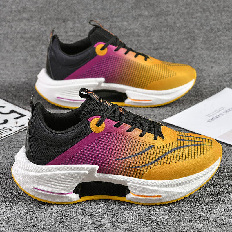 Damen sportliche Leichtathletik-Sneaker mit atmungsaktiver Mesh-Oberfläche EB