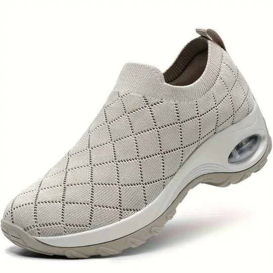 Damen Komfortable Slip-On Sneakers mit innovativer Luftpolstertechnologie EB