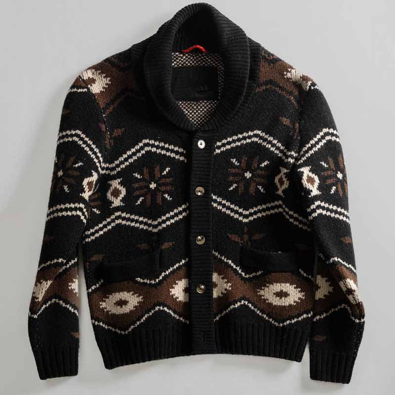 Damen Strickjacke mit aufwendigem Muster EB