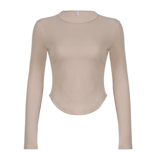 Damen nan legerer Palazzo-Loungehose mit Umschlagbund und weichem Baumwollstretch EB