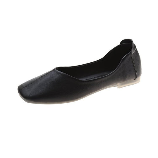Damen elegante Ballerinas mit geschwungenem Schnitt und flexiblem Fußbett EB