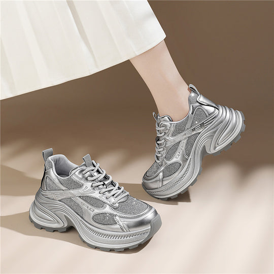 Damen Sportliche Sneaker mit modernen Akzenten EB