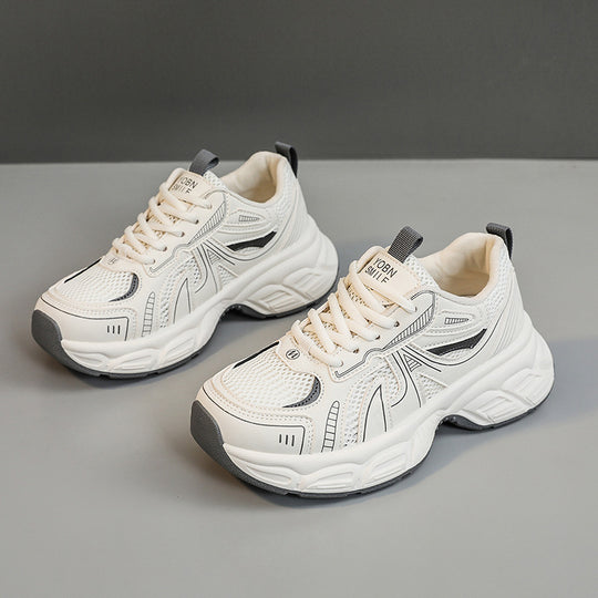 Damen Sportliche Performance-Sneaker mit atmungsaktivem Obermaterial und Dämpfungssystem EB