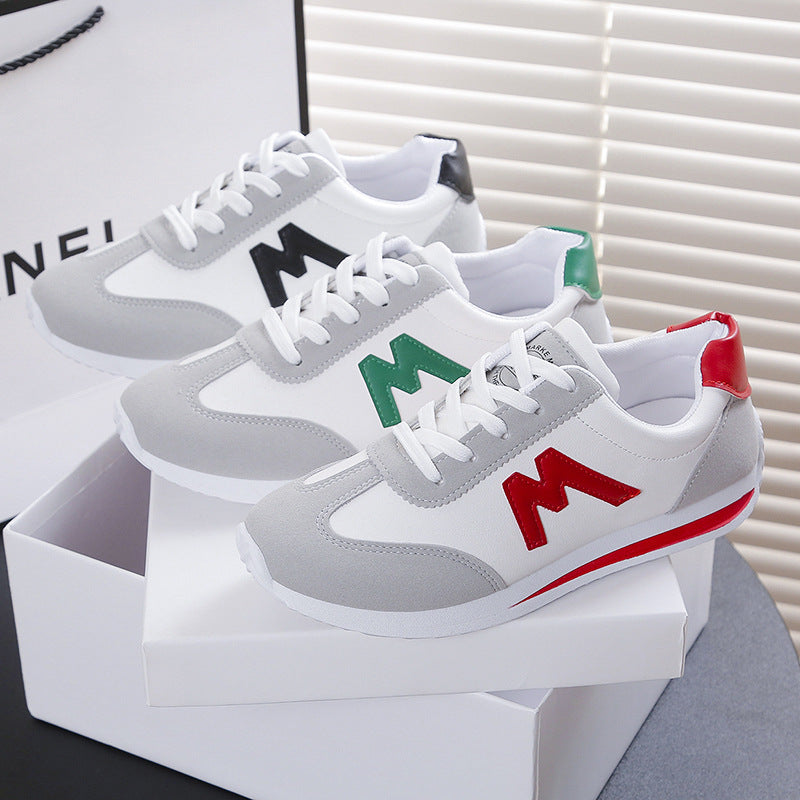 Damen Sportliche Sneaker mit atmungsaktivem Obermaterial und bequemer Dämpfung EB