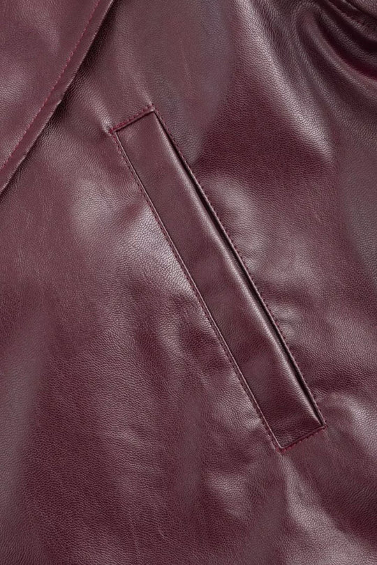EB | Kunstleder Bequeme Jacke
