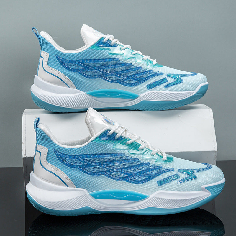 Herren Sportliche Basketball-Sneaker mit atmungsaktiver Oberflächentechnologie und dämpfender Sohle EB