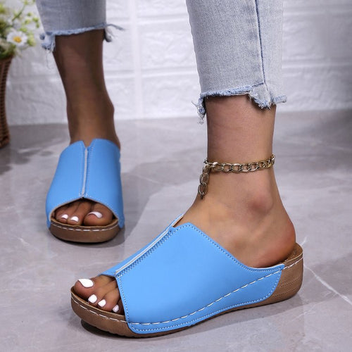 Damen luxuriöse und komfortable Clogs mit elegantem Fußbett EB