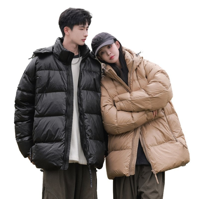 Damen modischer Pufferparka mit verstellbarem Kapuzensystem und weichem Innenfutter EB
