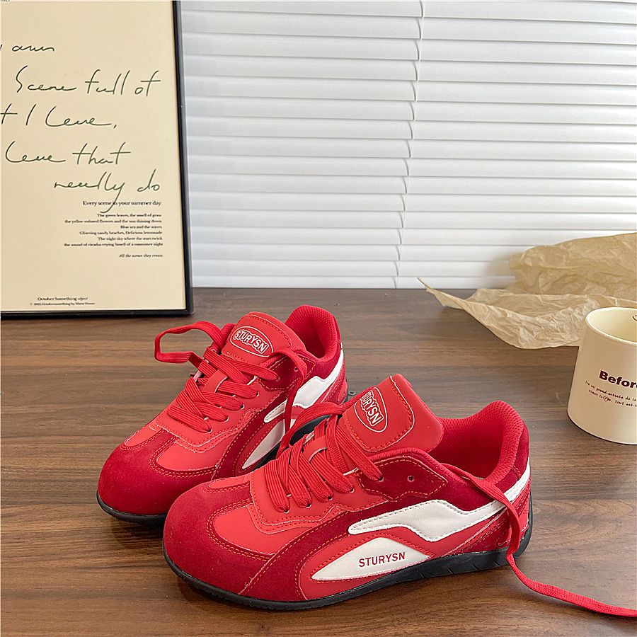 Damen Freizeit Sneakers mit weichem Wildleder und atmungsaktivem Obermaterial EB