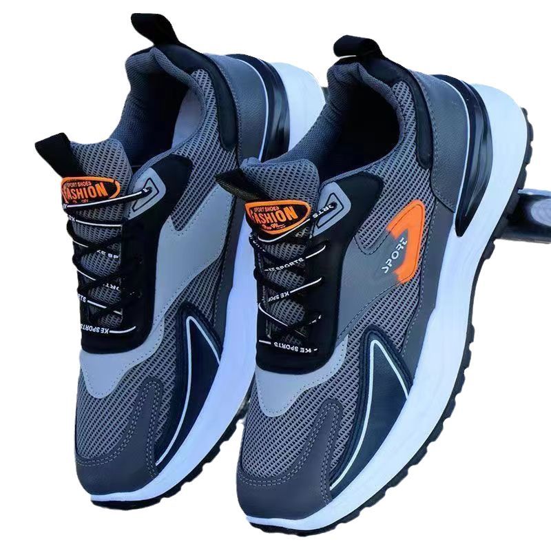 Damen moderne Sport Sneakers mit atmungsaktivem Mesh-Obermaterial und dämpfendem Fußbett EB