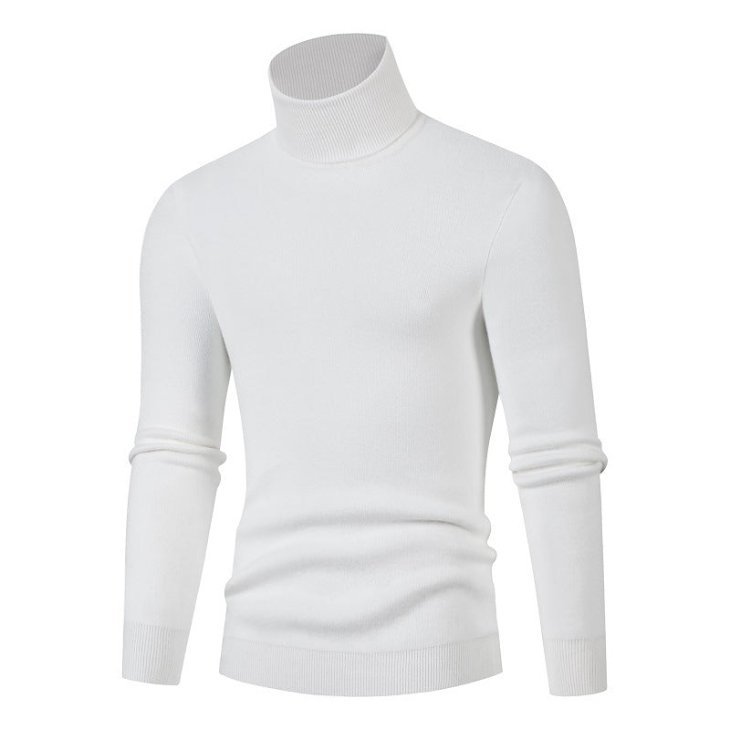 Herren Rollkragenpullover aus weichem Material EB