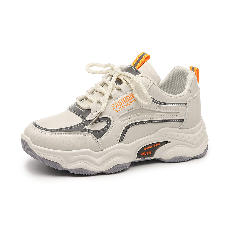 Damen Sportliche Chunky Sneakers mit verstärkter Sohle EB
