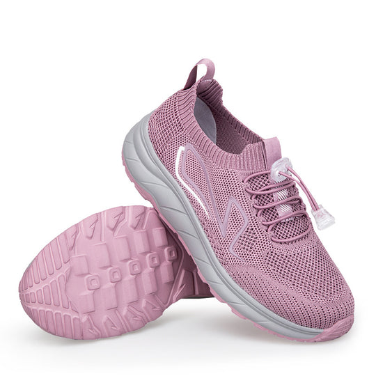 Damen Atmungsaktive Sneaker mit schnellem Schnellschnürsystem EB