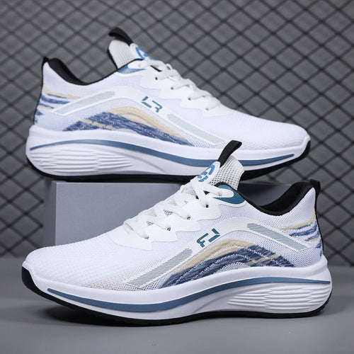 Damen Sportliche Laufschuh mit atmungsaktiver Mesh-Oberfläche und flexiblem Dämpfungssystem EB