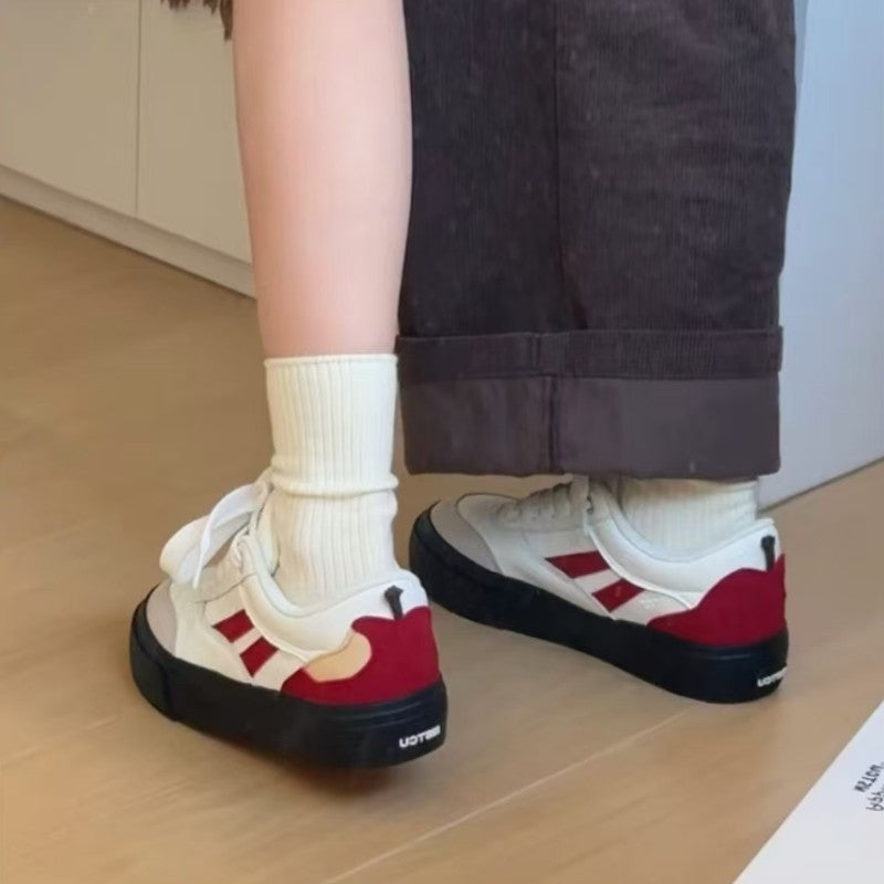Damen modische Sneaker mit hohem Profil EB