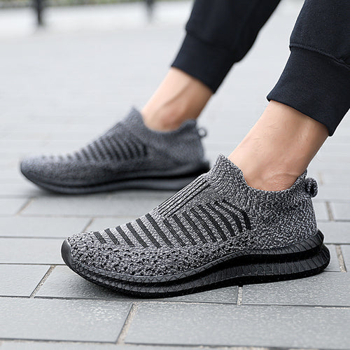 Damen Atmungsaktive Slip-On Sneaker mit flexiblem Design EB