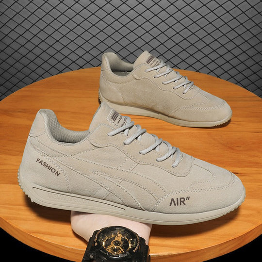 Damen Modische Sneakers mit hochwertiger Veloursleder-Oberfläche und rutschfester Sohle EB