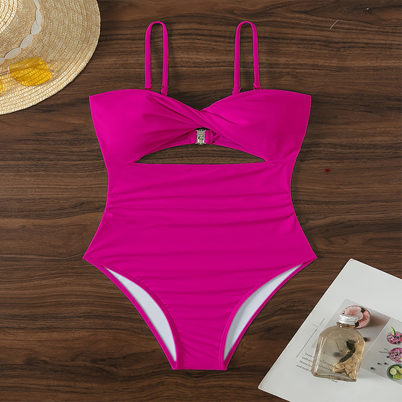 Damen Cut-Out Badeanzug EB