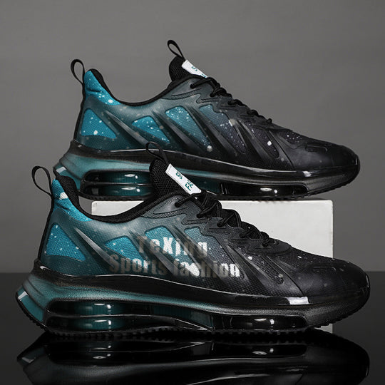 Unisex futuristische transparente Runner mit integrierter Luftkammer-Zwischensohle und reflektierendem Tech‑Mesh EB