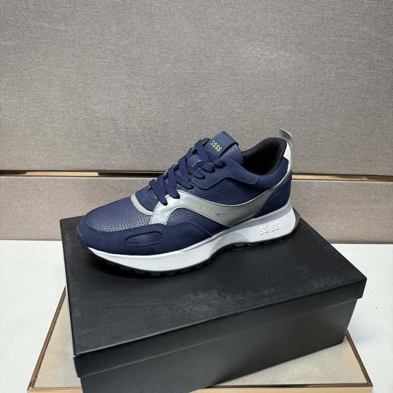 Damen Sportliche Freizeit Sneakers mit atmungsaktiver Mesh-Oberfläche und dämpfender Sohle EB