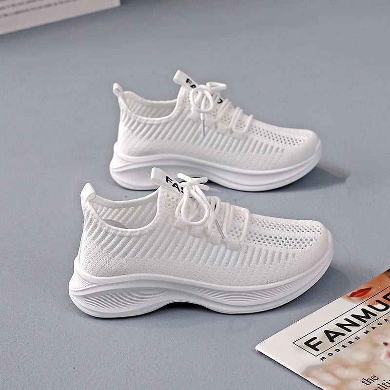 Damen Atmungsaktive Freizeitsneaker mit flexibler Sohle und modernem Design EB
