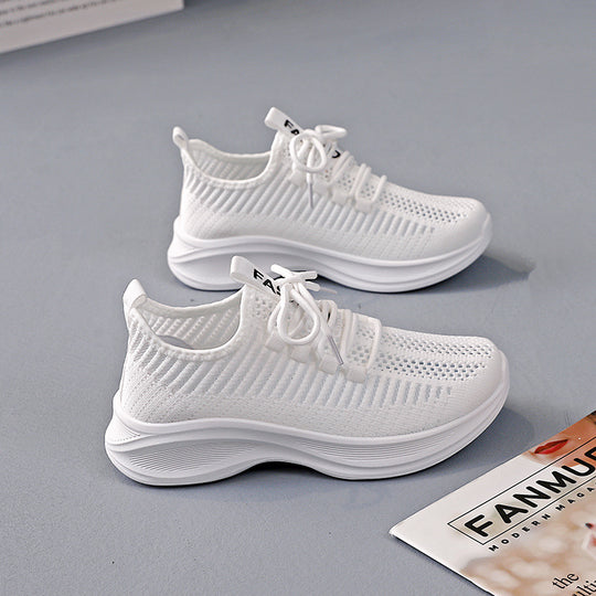 Damen Atmungsaktive Freizeitsneaker mit flexibler Sohle und modernem Design EB