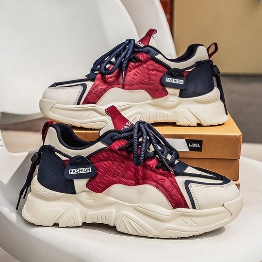 Damen Sportliche Chunky Sneakers im modernen Design mit dämpfender Laufsohle EB
