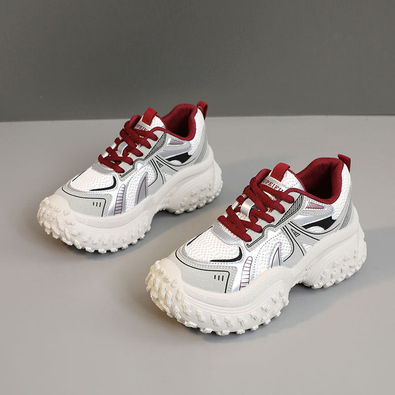 Damen sportliche Performance-Sneakers mit rutschfester Sohle und atmungsativem Obermaterial EB