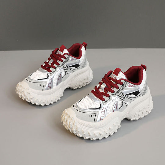 Damen sportliche Performance-Sneakers mit rutschfester Sohle und atmungsativem Obermaterial EB