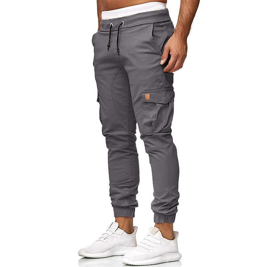 Herren Cargo-Jogginghose mit elastischem Bund und praktischen Taschen EB