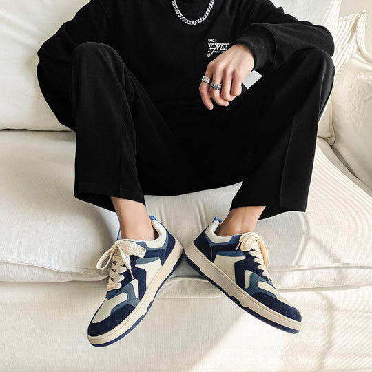 Damen Sportliche Sneakers mit atmungsaktiven Einsätzen und stabiler Sohle EB
