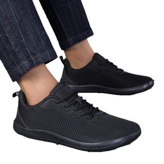 Damen Sportliche Sneaker mit atmungsaktiver Mesh-Oberfläche und dämpfender Sohle EB