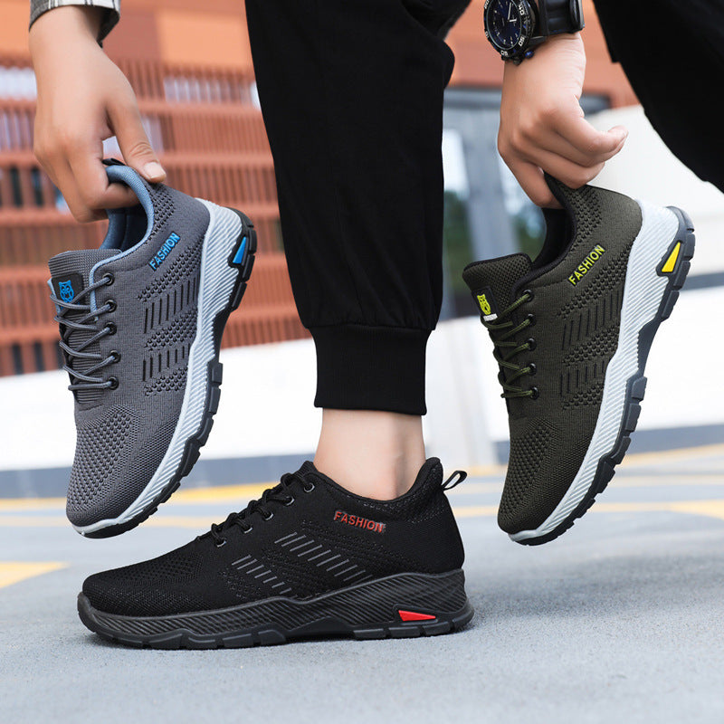 Damen Leichte Sport-Sneaker mit atmungsaktivem Obermaterial und dämpfender Sohle EB