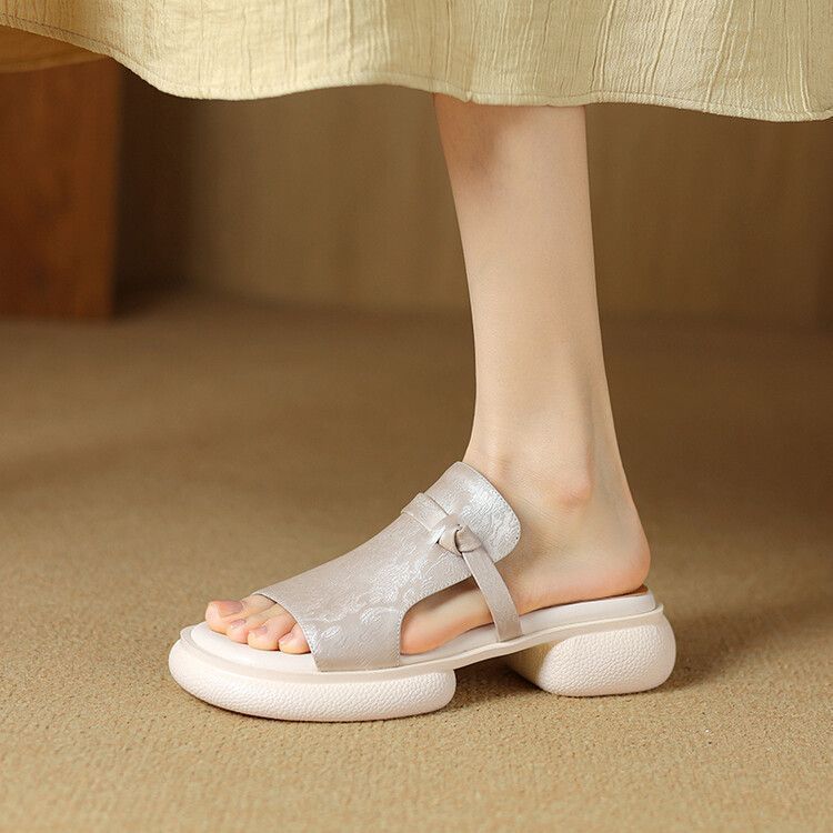 Damen Komfortable und stilvolle Sandalen mit anatomisch geformtem Fußbett EB