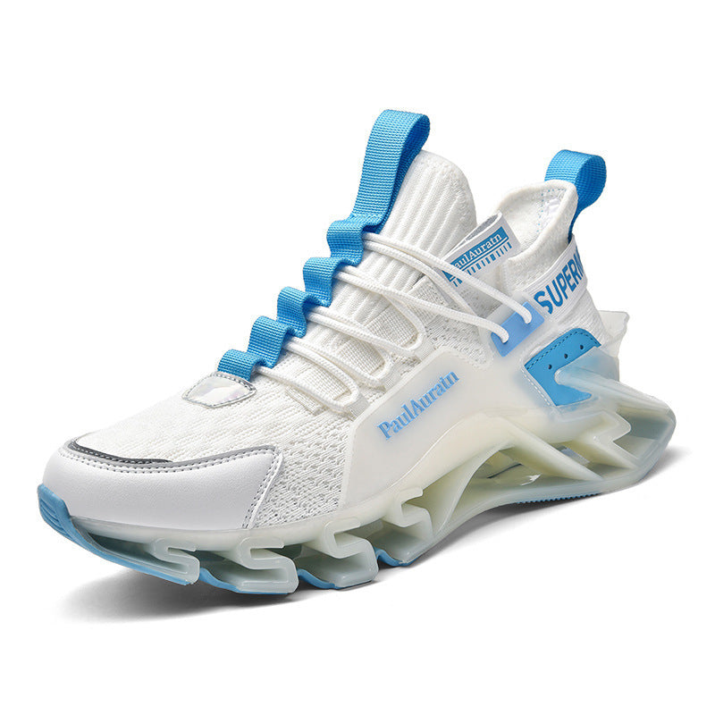 Damen Sportliche Hochleistungs-Sneaker mit atmungsaktiver Mesh-Oberfläche und rutschfester Sohle EB
