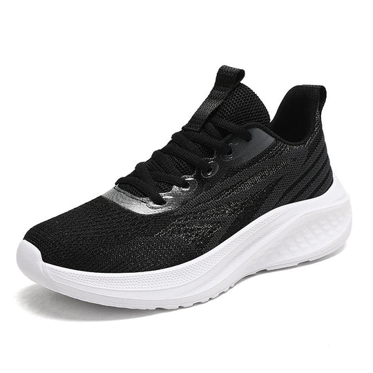 Damen Lauf-Sneaker mit atmungsaktivem Obermaterial und stoßdämpfender Sohle EB