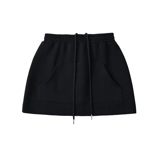 Damen Sweatrock mit elastischem Bund und praktischen Seitentaschen EB