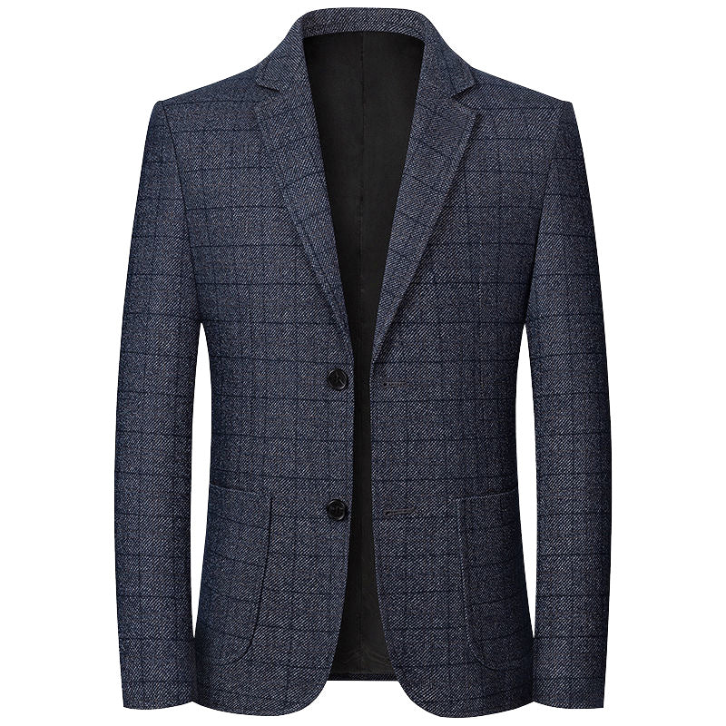Herren Sakko Glencheck Slim Fit mit leichter Innenfütterung EB