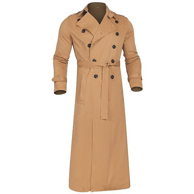 Herren eleganter, minimalistischer Langmantel EB