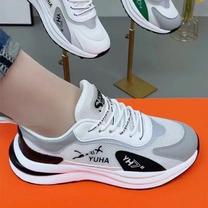 Damen leichte und atmungsaktive Sportschuhe mit flexibler Sohle EB