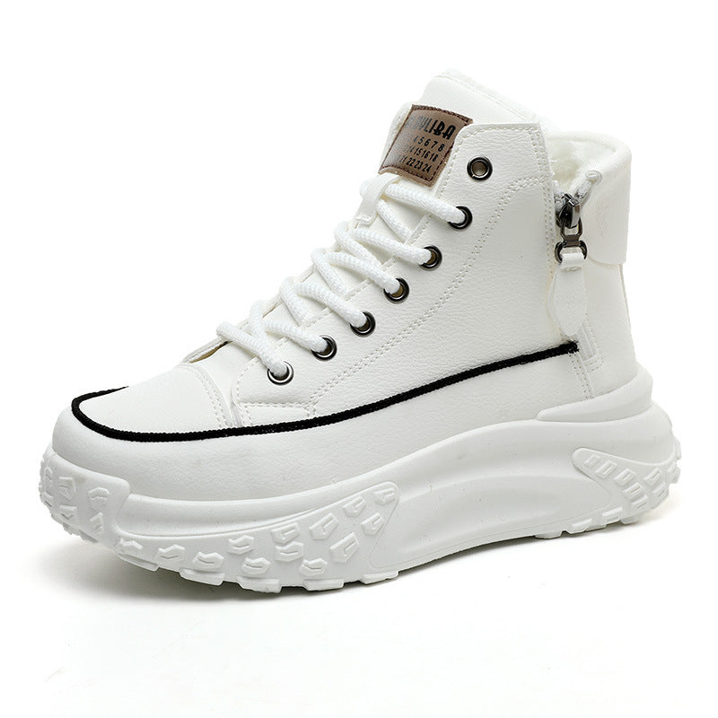 Damen Hohe Sneakers mit gepolstertem Innenfutter und strapazierfähigem Obermaterial EB