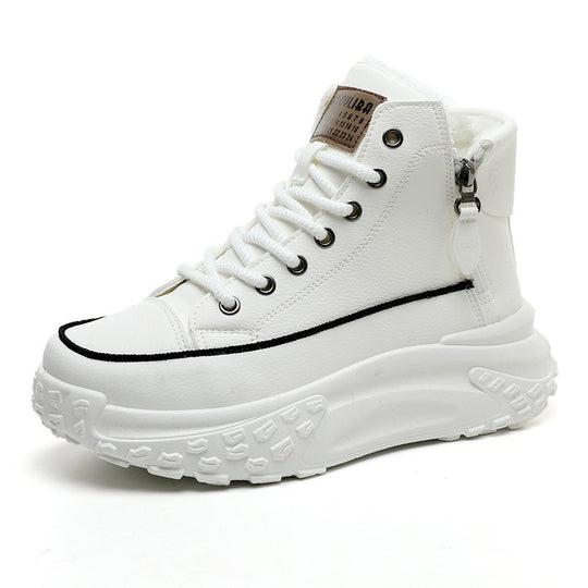 Damen Hohe Sneakers mit gepolstertem Innenfutter und strapazierfähigem Obermaterial EB