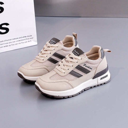 Damen Sportliche Sneakers mit leichtem Mesh-Obermaterial und dämpfendem Komfort EB