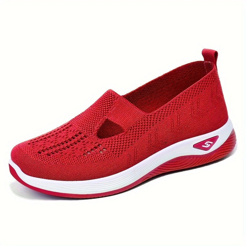 Damen Atmungsaktive und flexible Slip-On Sportschuhe EB