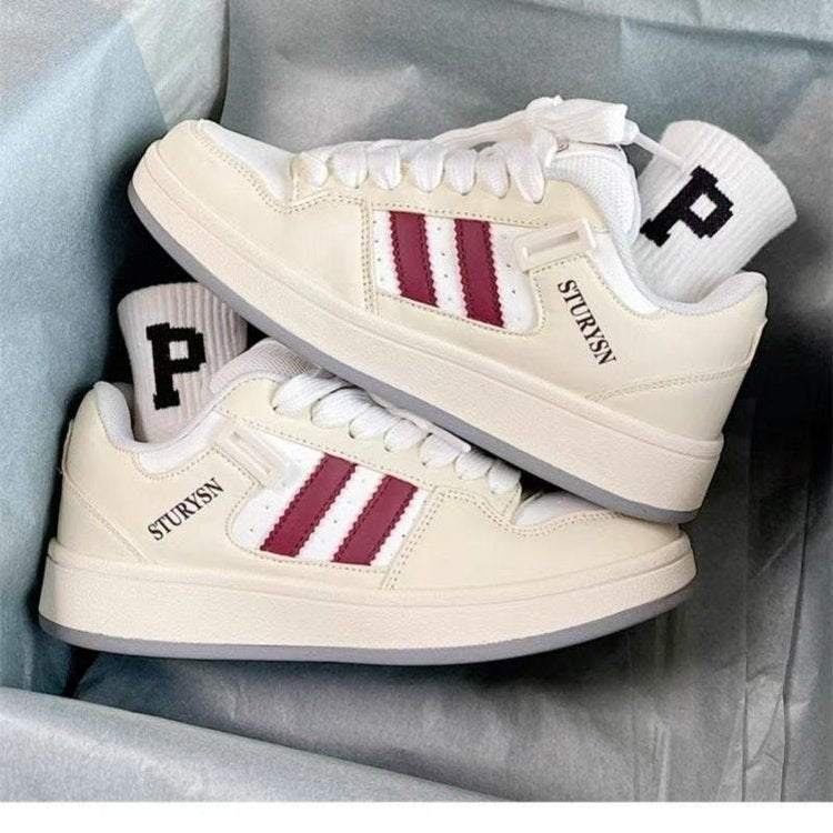 Damen Sportliche Sneakers mit klassischem Design und bequemer Dämpfung EB