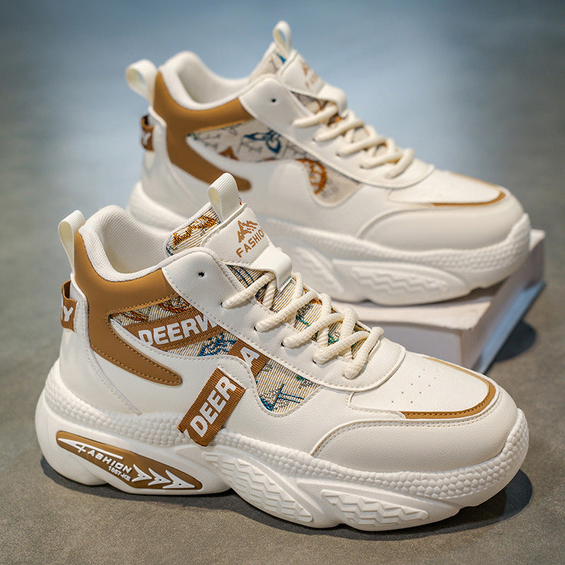 Damen Sportliche Chunky Sneakers mit trendigen Akzenten und robustem Obermaterial EB