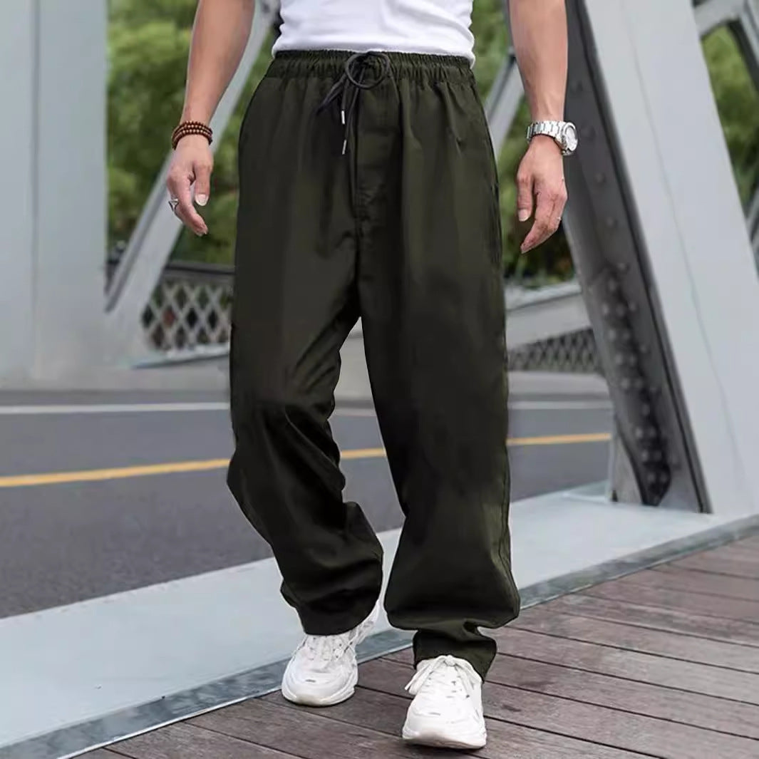 Herren lässige Cargohose mit elastischem Bund EB
