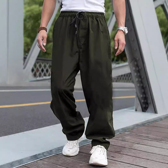 Herren lässige Cargohose mit elastischem Bund EB